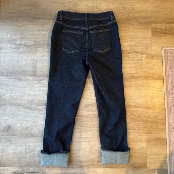 SPANX Cuffed Straight Leg Jeans sz M - Picture 7 of 9